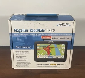 Magellan RoadMate 1430 Car Portable GPS Navigator System 4.3" US Hawaii Maps - Picture 1 of 13
