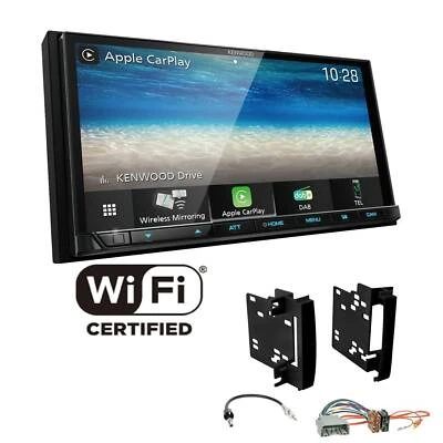 Kenwood Radio WiFi CarPlay Android Auto DAB für Dodge Avenger 2007-2009 schwarz - Bild 1 von 4