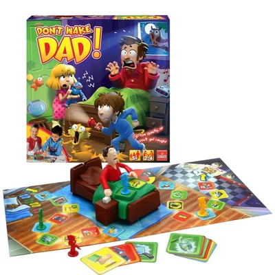 Sshh! Don't Wake Dad! | Hilarious Action & Reflex Board Game For Kids Family Fun - Image 1 of 4