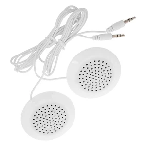 2 Pcs Speakers Wired for Cd Player Tiny Travel Pillow Sleeping - Picture 1 of 12