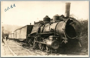 FERROCARRIL NAUFRAGIO DE TREN MONTVILLE CT ANTIGUA FOTO REAL POSTAL RPPC - Imagen 1 de 2