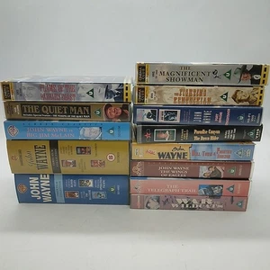 Job Lot VHS Cassettes - Collection of John Wayne Movies U-15, 20 titles - Bild 1 von 12