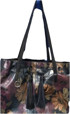 Bolso de mano Patricia Nash Witney de cuero negro Foto 1 de 4