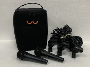 Lote de Micrófonos Dinámicos Shure PGA57 PGA58 con Estuche y Cables - Imagen 1 de 12