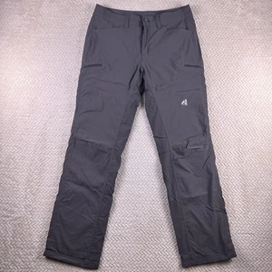 Pantaloni Eddie Bauer First Ascent Guide Pro Uomo 34x34 Grigio Cargo Foderati in Pile - Foto 1 di 17