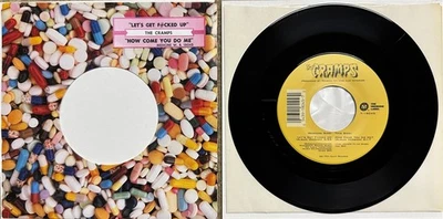 The Cramps Let's Get F*cked Up 7" Single + Jukebox label 1994 Medicine Records - Image 1 of 3