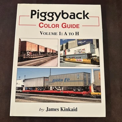 Morning Sun Piggyback Color Guide Vol. 1 A–H by James Kinkaid – Railroad Book - Image 1 of 4