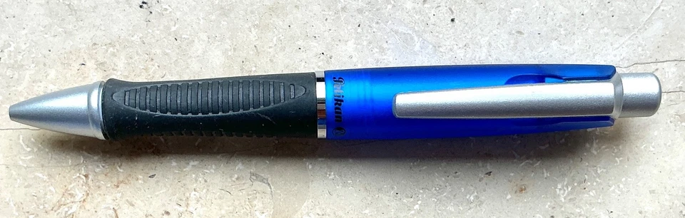TOLLE GEBRAUCHTE! PELIKAN dicker fetter Kugelschreiber, blau - Bild 1 von 1