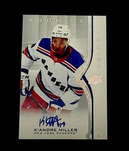 2020-21 Upper Deck Premier K'Andre Miller Premier RC - Carolina Cup Year? - Picture 1 of 2