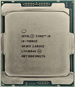 CPU Intel Core i9-7980XE SR3RS 18C 2.6GHz 24.75MB 165W LGA2066 Support X299 - Picture 1 of 2