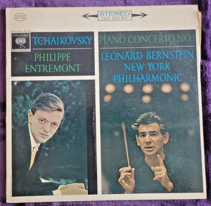 Tchaikovsky ~ Entremont, Bernstein NY Philharmonic ~ Piano Concerto No. 1 VG VG+ - Picture 1 of 3