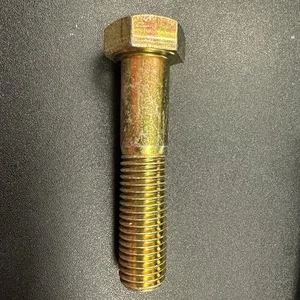 3/4" - 3 1/2” Hex Bolts Cap Screws Grade 8 Yellow Zinc - 39 Bolts - Picture 1 of 5