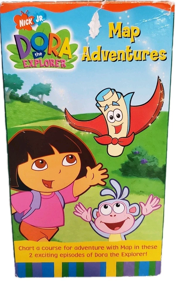 Dora the Explorer - Map Adventures (VHS, 2003) - Image 1 of 3