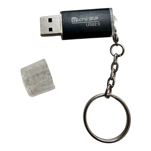Usb Kartenleser Micro SD SDHC SDXC Stick Kartenlesegerät Adapter Computer Auto - Afbeelding 1 van 5