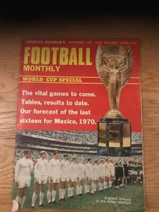 CHARLES BUCHAN MONTHLY SEPT 69 MEXICO SPECIAL CLARKE LEEDS DOUBLE PAGE McLINTOCK - Picture 1 of 4