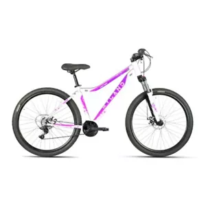 Active 24 Bike MTB 24 6v V-Brake Steel White Size 24 B40241041 MYLAND Bike - Picture 1 of 1