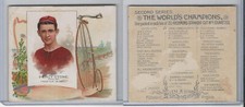 N43 Allen & Ginter, World's Champions, 1888, Percy Stone, Cyclist Bicycle