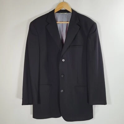 Chaqueta Blazer WILKE - RODRIGUEZ Negra Lana Talla 42R Elastizada Foto 1 de 4