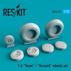 Reskit RS72-0274 - 1/72 Texan T-6 roues jeu résine pour maquette kit avion