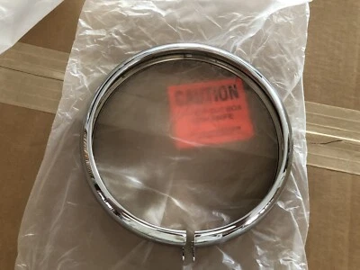 Victory NUEVO OEM 02-06 CLÁSICO Y TOURING CRUCERO FARO BISEL CROMADO 1013290 Foto 1 de 3