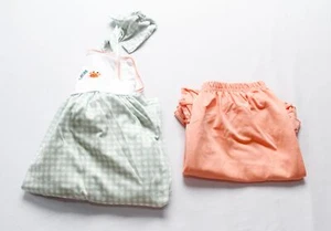Abby & Evie Girls Sea Animal Embroidery Smocked Set AC2 Multicolor Size 8 NWT - Picture 1 of 7
