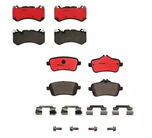 Juego de pastillas de freno cerámicas delanteras y traseras Brembo para Mercedes X166 GLE63 AMG S - Imagen 1 de 5