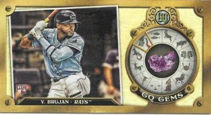 2022 Gypsy Queen VIDAL BRUJAN RC GQ Gems Minis - TAMPA BAY RAYS - #GGM-28 - Picture 1 of 1