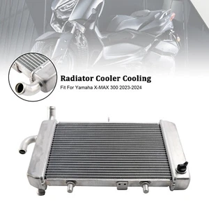 Radiator Cooling Engine Cooler For Yamaha X-MAX 300 XMAX 2023-2024 Silver - Picture 1 of 12