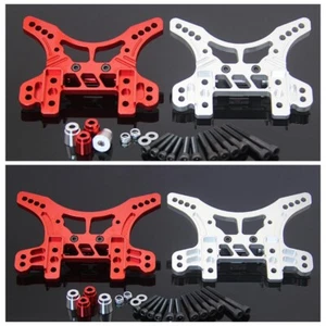 FID CNC alloy front + rear shock tower bracket brace for LOSI DBXL DBXL-e MTXL - Picture 1 of 4