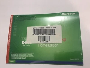 Dell Microsoft Windows XP Home Edition Version 2002 Reinstallation CD “Sealed” - Picture 1 of 2