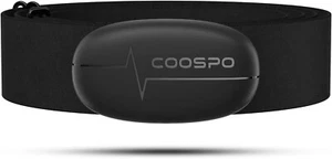 COOSPO Monitor de Ritmo Cardíaco Correa para el Pecho, H6 HRM Bluetooth ANT+ HR Sensor, para Gimnasio - Imagen 1 de 8