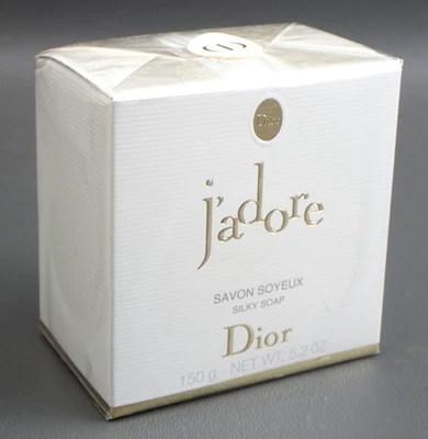 Jabón sedoso Christian Dior Jadore Savon Soyeux 5,2 OZ NUEVO SELLADO 100 % auténtico nuevo en caja Foto 1 de 4