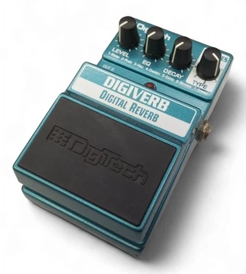 DIGITECH DIGIVERB Reverb Effects Pedal Tested & Works 72226 - Image 1 of 4