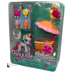 My Little Pony 2006 - Ponyville - Triple Treats 'Ice Cream' Set, Neu in OVP - Bild 1 von 5