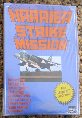 HARRIER STRIKE Mission for ST NEW Disk NOS some box damage - Image 1 of 2