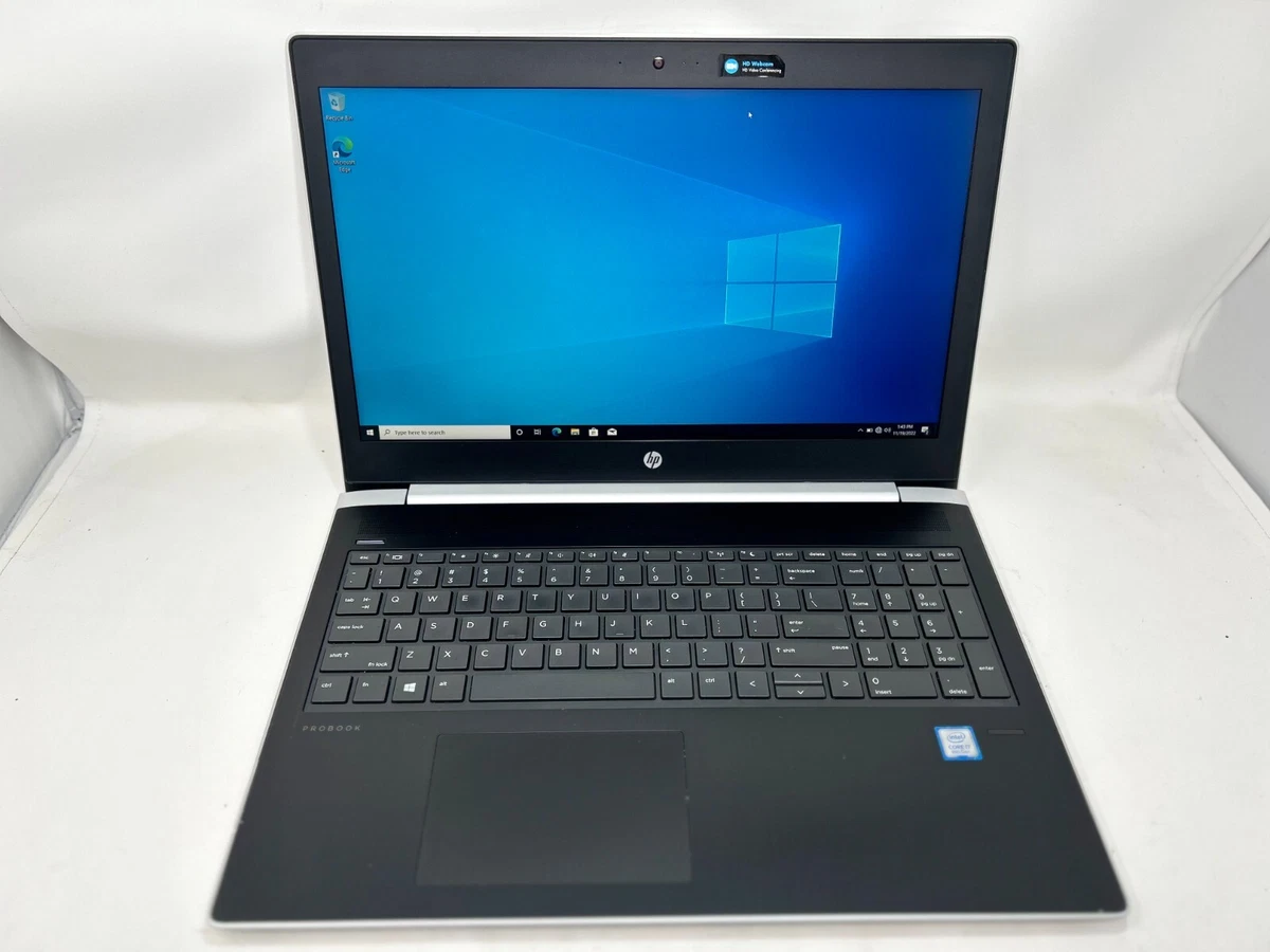 HP ProBook Intel Core i7 8th Gen. PC Laptops & Netbooks 256 GB SSD