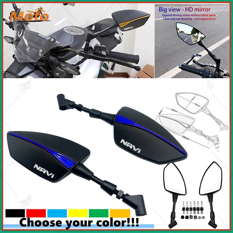 For HONDA NAVi 110 2016 17 2018 2019 2020-2023 Left Right Rear Rearview Mirrors - Image 1 of 4