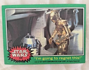 1977 Topps Star Wars Green Series #220 I'm going to regret this! - Picture 1 of 2