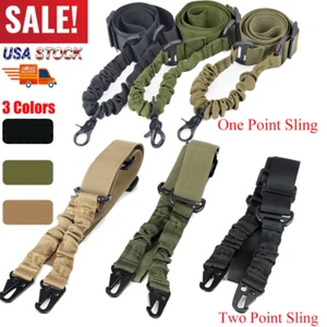 Single One Point/Two/Three Point Tactical Rifle Gun Sling w/Quick Release Buckle - Picture 1 of 25