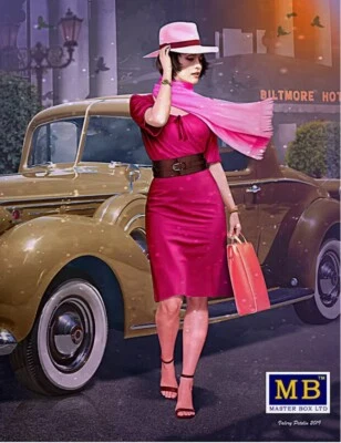 MW22 MASTERBOX 24067 DANGEROUS CURVES SERIES. FRANÇOISE 1-24 FRAU LADY FIGURE