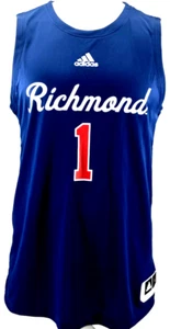NEW Richmond Spiders University Adidas Swingman Basketball Blue Jersey Mens L - Picture 1 of 9