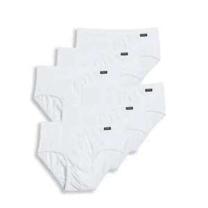 Jockey® Men's Elance® Poco® Brief - 6 Pack White Large - Picture 1 of 3