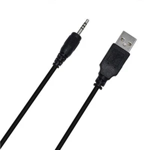 ^1Pcs 25mm Jack Headphone Charging Cable For Synchros with USB E40bt E30 N9W2 - Bild 1 von 8