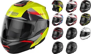 Nolan N100-6 n-Com Vorne Motorrad 2024 Modular Helm Ece 22.06 Sonnenblende - Picture 1 of 16