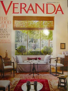 VERANDA Magazine March April 2017 The Good Life Indoors and Out California NEW - Imagen 1 de 1