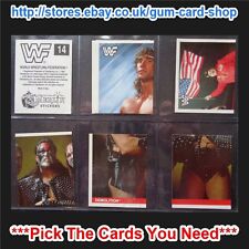 MERLIN STICKERS - WWF WRESTLING 1990 (VG) *PLEASE CHOOSE YOUR STICKER*