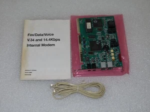 BRI FAX/DATA/VOICE V.34 and 14.4 Kbps Internal Modem FDVV14IMS FDVV34IM - Picture 1 of 3