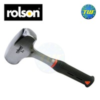 Rolson Heavy Duty 3lb Mini Short Rubber Shaft Solid Forged Club Hammer Mallet