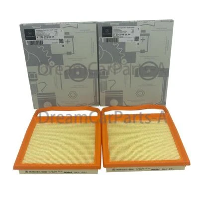 Оригинальный воздушный фильтр двигателя подходит для Mercedes W205 W207 W212 E400 GL450 S450 2760940504X2 - Изображение 1 из 3