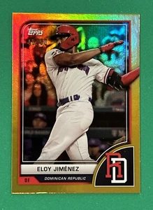 Eloy Jimenez 2023 Topps World Baseball Classic WBC Gold Foil /50 White Sox - Picture 1 of 1